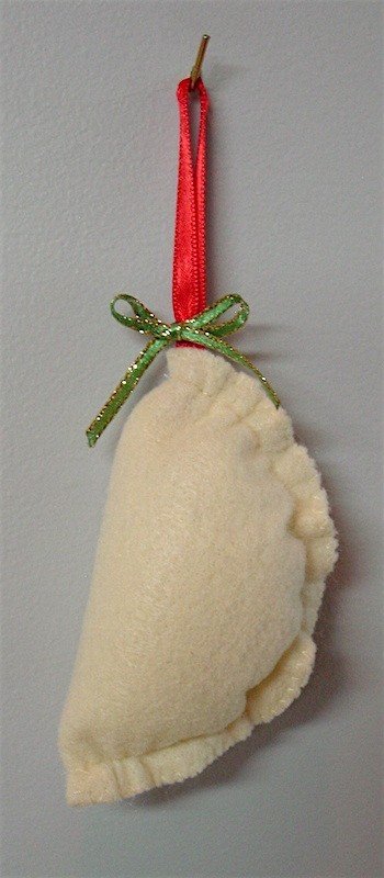 Pierogi Christmas Ornaments